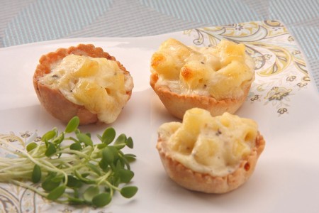 Truffled Mac & Cheese Tart